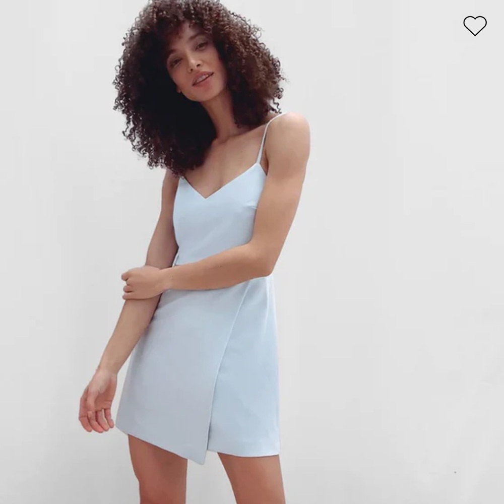 French Connection Whisper Envelope Skirt Dress